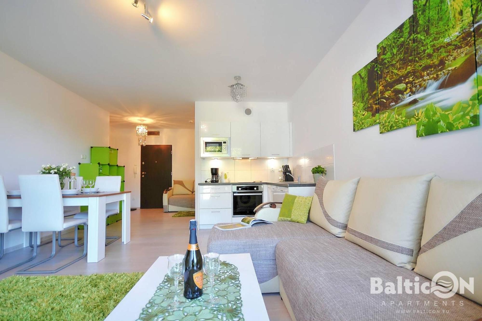 Apartamenty Balticon Polanki - Sauna, Fitness Inclusive - Basen Latem, Pool Im Sommer Колобжег Стая снимка