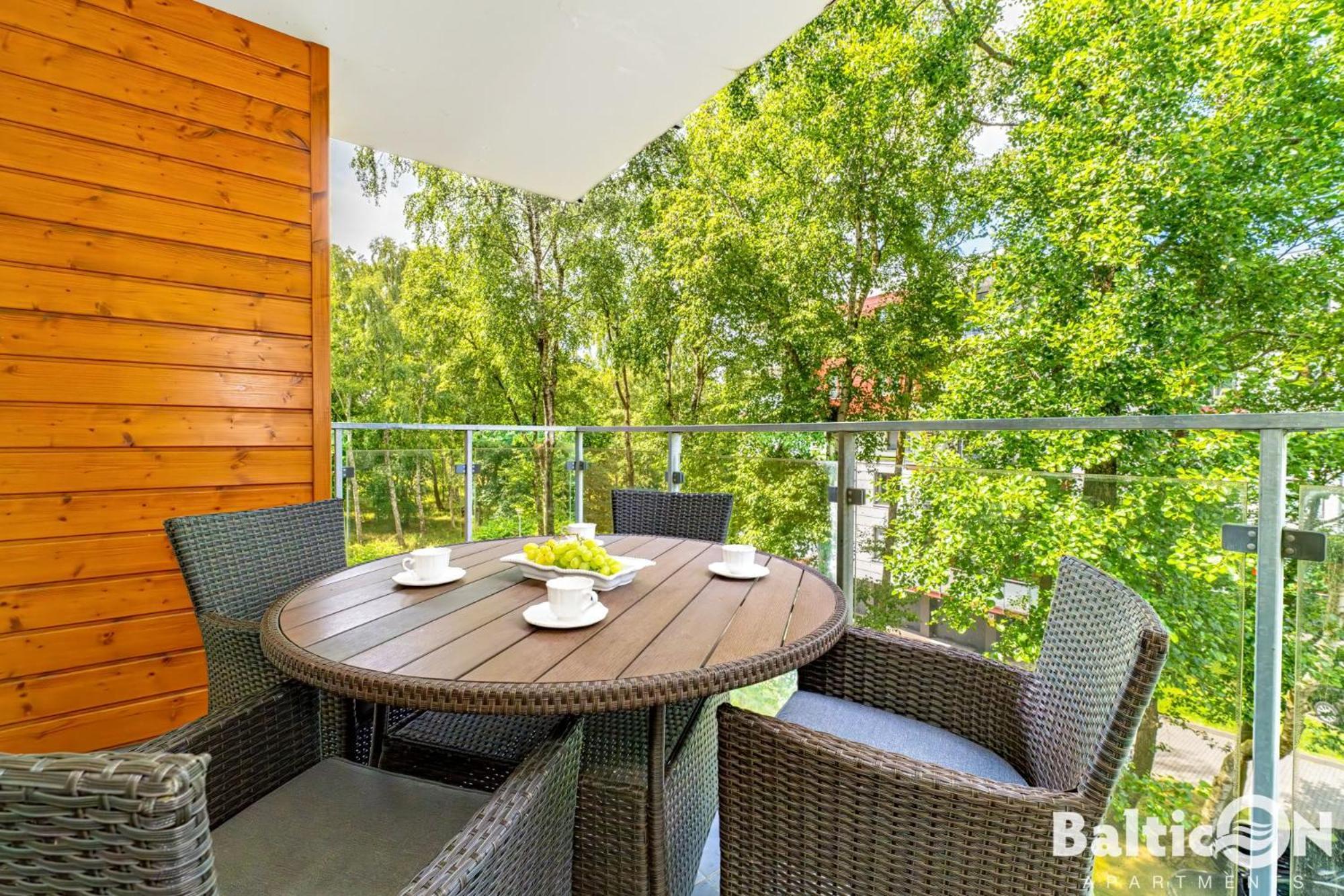 Apartamenty Balticon Polanki - Sauna, Fitness Inclusive - Basen Latem, Pool Im Sommer Колобжег Екстериор снимка