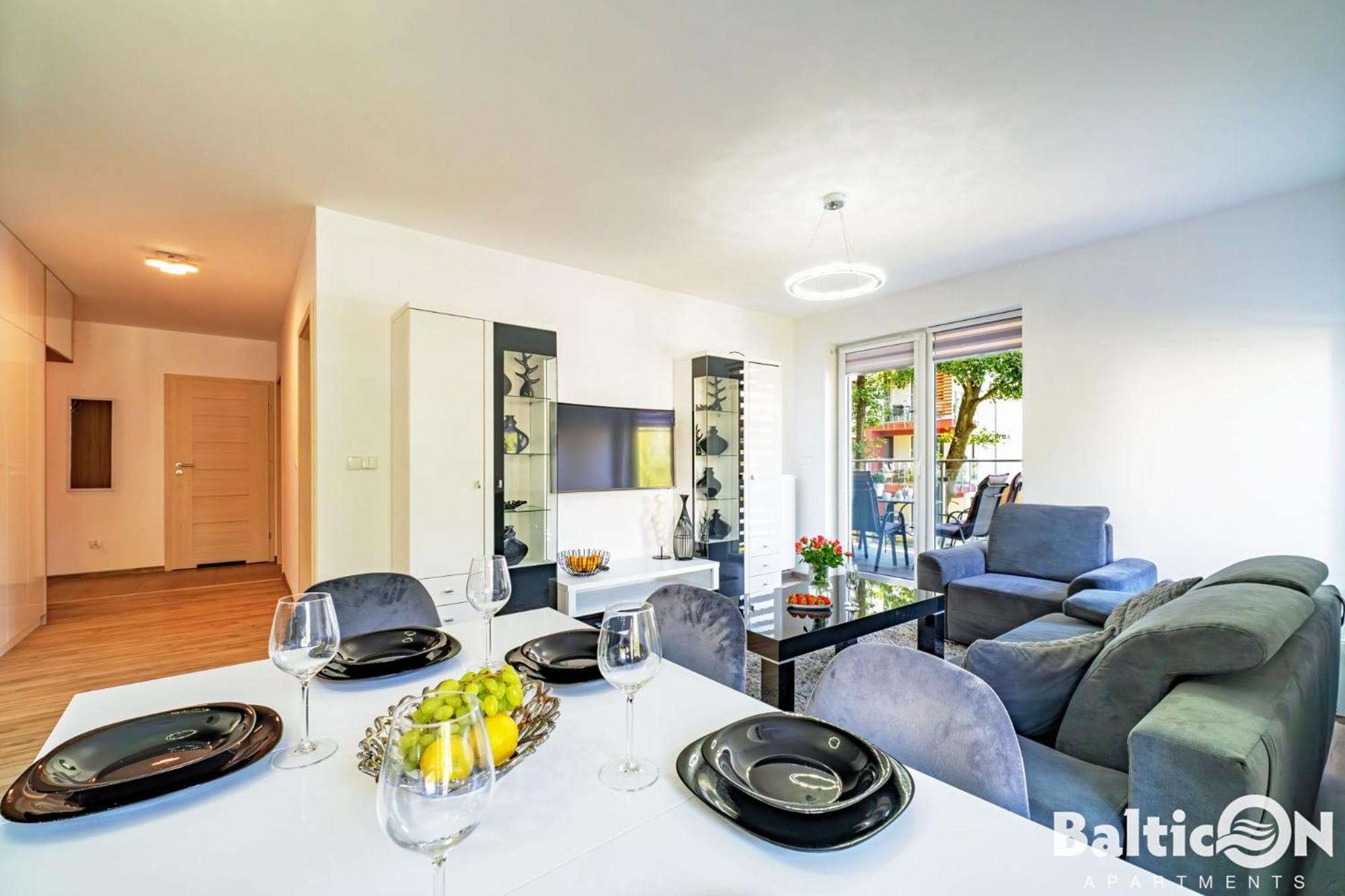 Apartamenty Balticon Polanki - Sauna, Fitness Inclusive - Basen Latem, Pool Im Sommer Колобжег Екстериор снимка